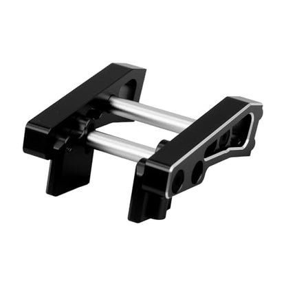 Aluminum Alloy Rear Wing Mount for Arrma 1/14 Typhon GROM Upgrade Parts (Black) - color: Black