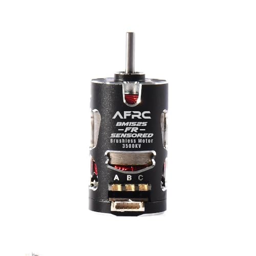 1525 3500KV Sensored Brushless Motor Shaft Diameter 2MM for 1/27 1/28 Mini RC Car (Black)