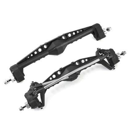 RC Accessories 1Set Plastic Front/Rear Currie F9 Portal Axle Housing for Axial Capra UTB10 1.9 UTB 1/10 RC Crawler Car Upgrade Parts(Rear) - color: Rear