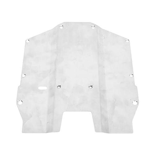 RC Car Front and Chassis Skid Plate Armor, Stainless Steel Guard Armor Plate for Durability and, Compatible with YIKONG DF7 1/7 Short Truck