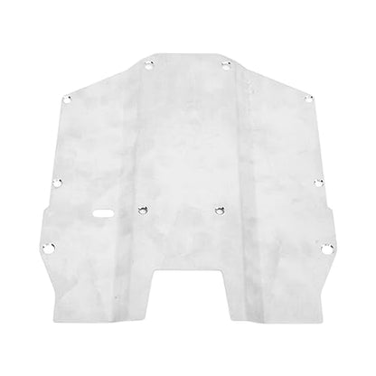 RC Car Front and Chassis Skid Plate Armor, Stainless Steel Guard Armor Plate for Durability and, Compatible with YIKONG DF7 1/7 Short Truck