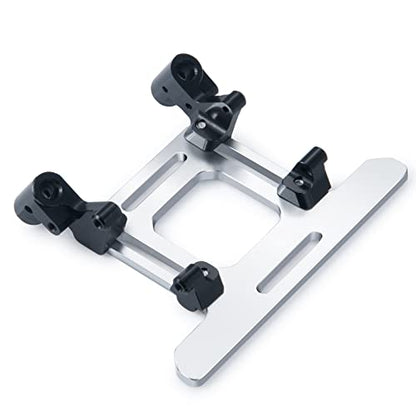 MORLORDY RC Aluminum Alloy ESC Mount Receiver Preposition Tray for 1/24 RC Crawler Car SCX24 Upgrades AXI00001 AXI90081 AXI00004 Accessories