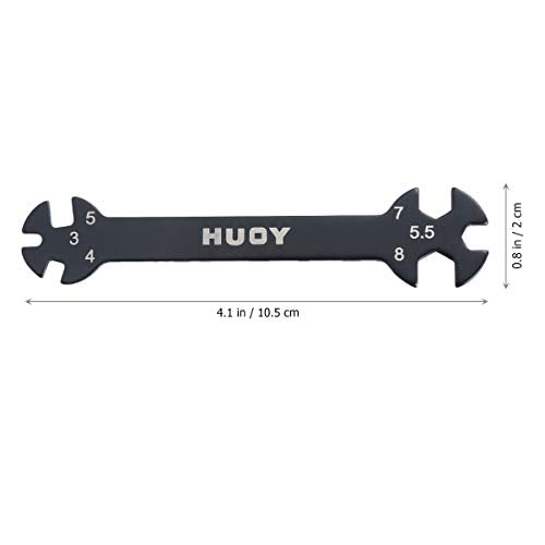 Toyvian Universal Rc Car Rod Wrench Tool Spanner Set Tie Rod Adjustment Tool for Rc Cars