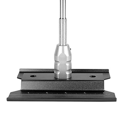 ZJchao Rotation Repair Station Assembly Platform Work Stand for /8/10 Scale RC Model Cars - Height & Aluminum (Black) - color: Black