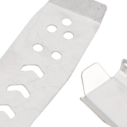 RC Chassis Armor Set Fit for VS4-10 Phoenix 1/10 RC Crawler Upgrades Parts with RC Front Rear Axle Protector Skid Plate