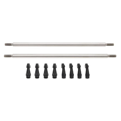 MEUS RACING 1/10 Links Steel Chassis Links Kit for Traxxas TRX4 Axial SCX10 Tamiya CCO1 Redcat Gen8 1/10 RC Crawler (135mm) - size: 135mm