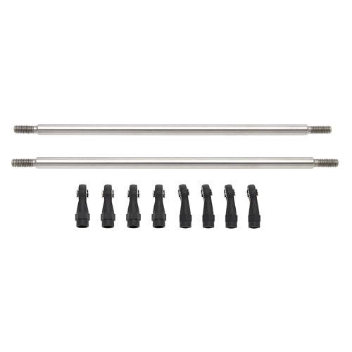 MEUS RACING 1/10 Links Steel Chassis Links Kit for Traxxas TRX4 Axial SCX10 Tamiya CCO1 Redcat Gen8 1/10 RC Crawler (135mm) - size: 135mm