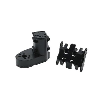 Transmission Case & Skid Plate Kit Compatible with Axial SCX30 | Aluminum Gear Box Housing & Mount Upgrade Parts,1/30 Upgrades,Easy to Install