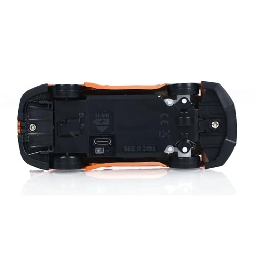 TOUCAN RC HOBBY US in Stock 1/43 Mini RC Drift Car Raceing Toy Radio Lights Traffic Safety Cone Without a Gyro Orange - color: Orange