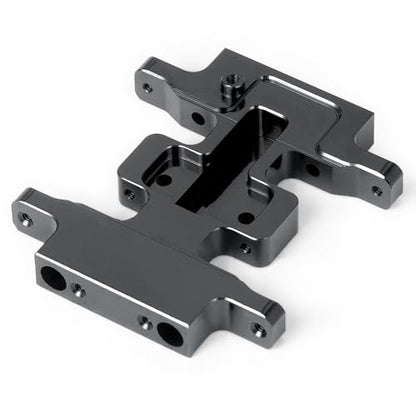 1/24 Skid Plate Transmission Mount for 1/24 RC Crawler Axial SCX24 All Series (Black)