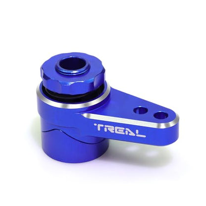 Treal Aluminum 7075 Servo Saver Set 25T for LMT Monster (Blue) - color: Blue