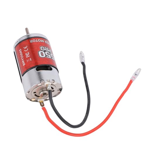 Dpofirs Universal 550 45T Brushed RC Motor 6500RPM | Stainless Steel Shell for Crawler Car Boat
