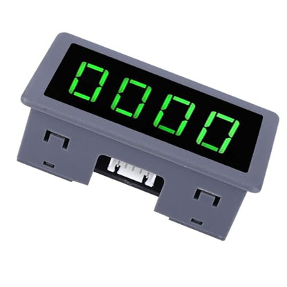 Digital Tachometer for Motor Speed Measurement, Hall Effect Sensor RPM Meter with LED Display, DC 8-24V Range 10-9000
