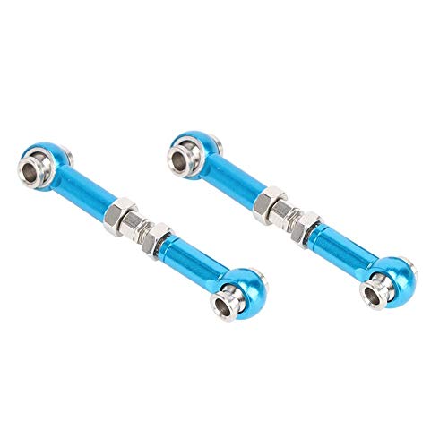 Life Pack of 2pcs RC Steering Linkage Rod Front Upper Suspension Arm Link Rod Compatible with WLtoys 1/14 144001 RC Car
