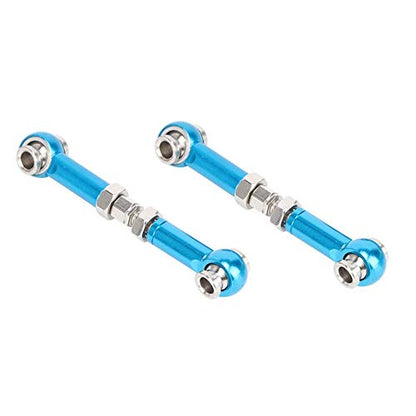 Life Pack of 2pcs RC Steering Linkage Rod Front Upper Suspension Arm Link Rod Compatible with WLtoys 1/14 144001 RC Car