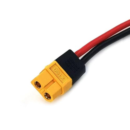 XT60 Male to 4mm 20CM 12awg XT60H Plug Banana Connector Charge Cable Adapter Silicone Wire for RC Car Lipo Battery Parts Replacement Use RC Car DIY Parts