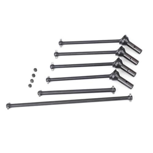 RCAWD Driveshaft Set Front and Rear CVD Drive Shafts Center Driveshafts Dogbones for Arrma Felony Infraction 6S Limitless V1 Upgrade Parts