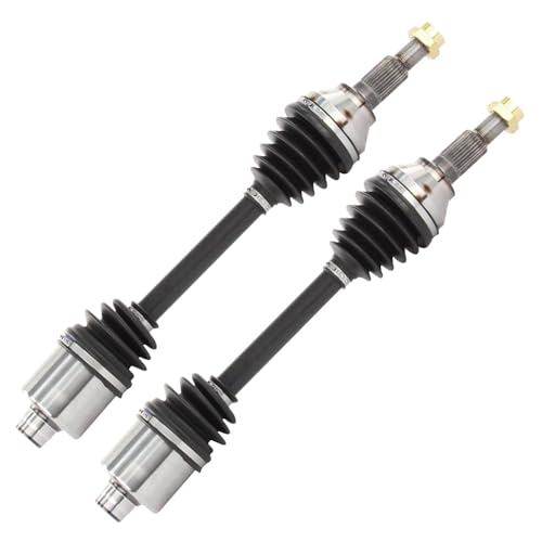 Detroit Axle - 2.4L Front CV Axles for 08-10 Saturn Vue, 2pc CV Axle Shafts | Assembly 2008 2009 2010 Replacement - size: D-0320x2/Pair