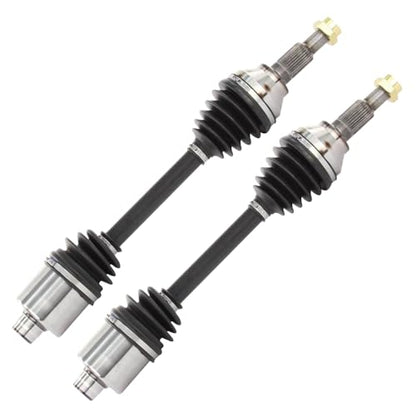 Detroit Axle - 2.4L Front CV Axles for 08-10 Saturn Vue, 2pc CV Axle Shafts | Assembly 2008 2009 2010 Replacement - size: D-0320x2/Pair