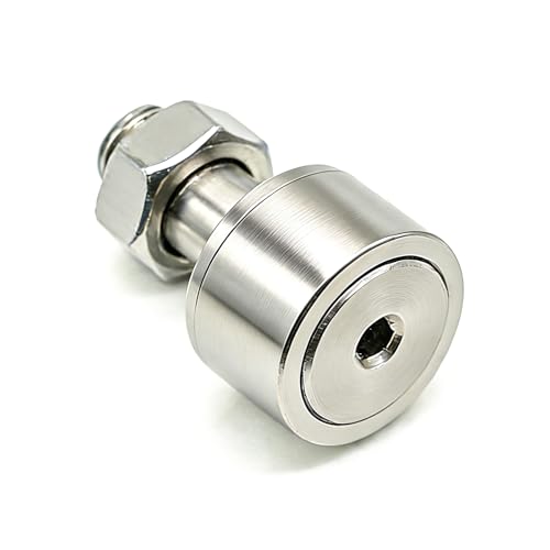 1Pcs CF4 SUS304 Stainless Steel Cam Follower Bearing KR12 Curve Roller Bearing M4X12X20 mm - size: M4X12X20