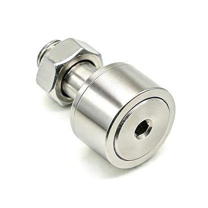 1Pcs CF4 SUS304 Stainless Steel Cam Follower Bearing KR12 Curve Roller Bearing M4X12X20 mm - size: M4X12X20