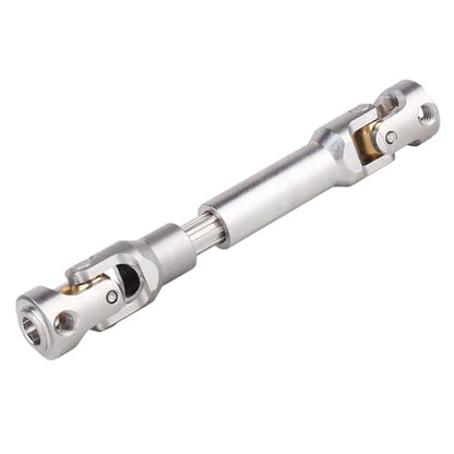 2pcs Hobbyfire 1/10 RC Crawler Drive Shafts Stainless Steel Universal Joint Driveshaft for Axial SCX10 II III Traxxas TRX4 Redcat Gen8 Gen7 Element Upgrades Parts(81-105mm) - style: 81-105mm