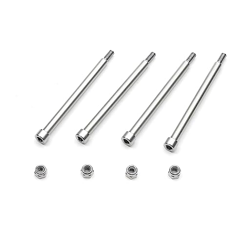 4X Threaded Hinge Pin 4x56mm for X-MAXX 8S 77086-4 XRT 8S 78086-4 Upgrade Parts