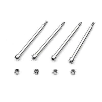4X Threaded Hinge Pin 4x56mm for X-MAXX 8S 77086-4 XRT 8S 78086-4 Upgrade Parts