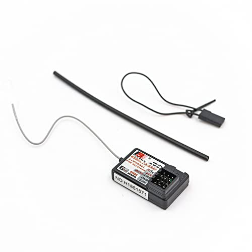 Goolsky Flysky FS-GT3B RC Transmitter 2.4GHz 3 Channel Remote Controller & FS-GR3E Receiver for RC Car Boat
