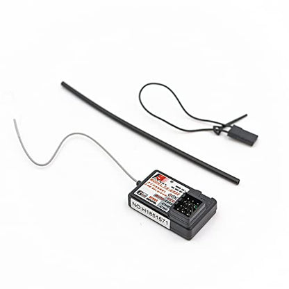 Goolsky Flysky FS-GT3B RC Transmitter 2.4GHz 3 Channel Remote Controller & FS-GR3E Receiver for RC Car Boat