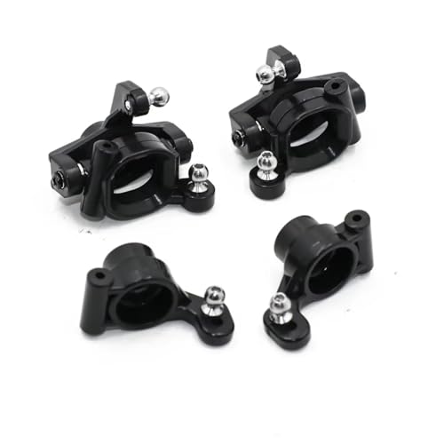 RC Spare Part Compatible with Wltoys 1252 1253 RC Car Spare Parts Accessories Steering Cup C-Hub Carrier Rear Hub Carrier Set