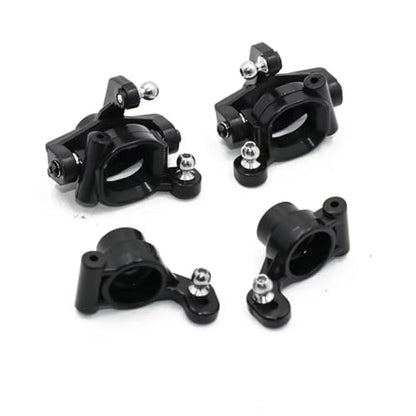 Compatible with Wltoys 1252 1253 RC Car Spare Parts Accessories Steering Cup C-Hub Carrier Rear Hub Carrier Set RC Assortment