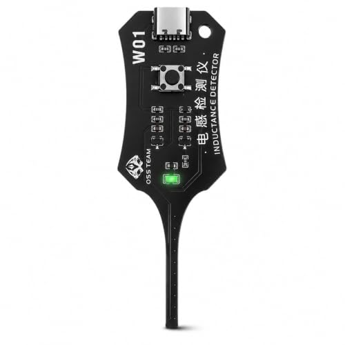 Inductance Tester,Motherboard Coil Tester for Quick Fault Detection,in-Circuit Electronic Circuit Board Inductor Detector for PC,Phone Repair