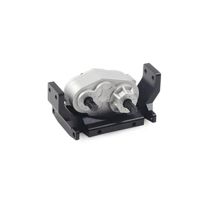 RC Car Parts for Axial for SCX10 D90 D110 TF2 1/10 Metal Gearbox Transfer Case with 72MM Mount Plate RC Crawler Car Upgrade Parts Replacement Car Accessories