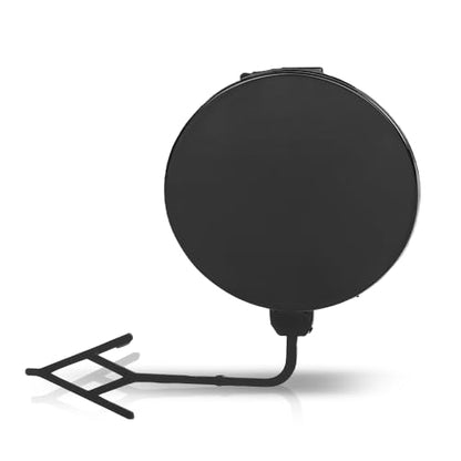 LQI Rear Bumper Tow Hook Eye Cover Cap Black | Compatible with Audi A6 & A6 Quattro 2012-2015, Fit Models Without S-Line Package 4G5807441GRU, AU1129101 - size: Rear | Fit Audi A6 & A6 Quattro 2012-2015