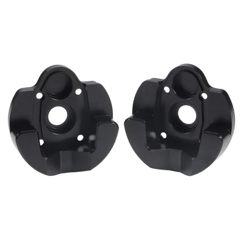 168g Brass Rear Axle CVD Weight Cover Upgrade for 1/10 SCX10 III | Fit SCX10 III Capra, AR45P, UTB10, Vanquish F9 CP44 1.9. Extra weight for crawling grip. Durable brass, easy to install - size: Portal Cover B