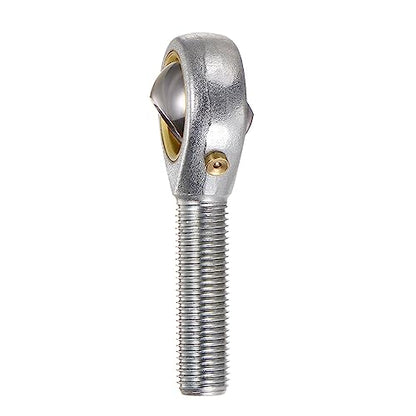 uxcell POSB6 3/8 Inch Male Rod End Bearing Set - 2pcs of 3/8-24 Left and Right Hand Thread Rod Ends with Jam Nut - size: 3/8