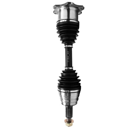 Detroit Axle - 4WD 2 Front CV Axles for 01-10 Chevy Silverado 2500HD 3500HD | 2001-2006 Silverado 3500 1500HD 1999-2004 Silverado 2500 GMC Sierra Yukon Tahoe K1500 K2500 Suburban K3500 - size: 2X1900511-NEW-V1/Pair