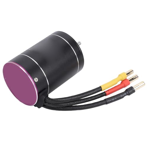 Alomejor Brushless Motor and Esc RC Brushless Motor ESC Combo 3650 2600KV High Speed with 75A Set for 1/10 1/8 Trucks Boats