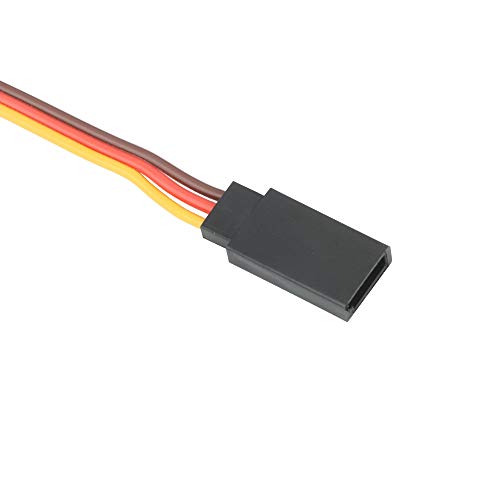 GTIWUNG 3 Pcs JR Style Servo Y Harness 3" RC Y Cables Splitter-Cable, 3 Pcs 75mm Servo Cables