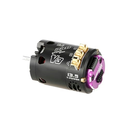 Rocket V3 540 13.5T Sensored Brushless SPEC Motor Black for 1/10 RC Racing Car Truck High Power Brushless Motor for 1/10 RC Racing Car