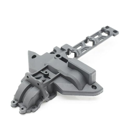 Plastic Rear Wave Box Gearbox Shell Assembly Replacement RC Parts for WLtoys 124008 124010 1/12 4WD RC Car - color: Rear Gearbox Shell Assembly