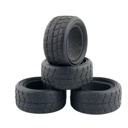 8pcs 1/10 RC Drift Tires 65 * 26mm for On Road Racing Car Drift RC Touring Car (Style C) - style: style C