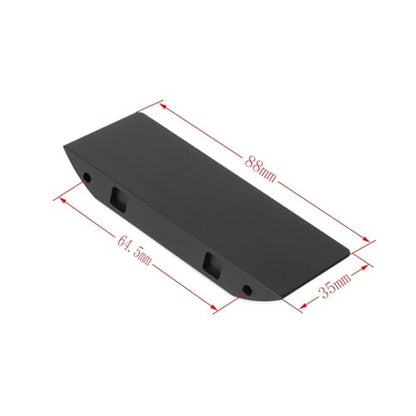 RC Upgrade Accessories for SCX10 II for Element for Enduro 1/10 for LCG Chassis Kit with Overdrive Gearbox Skid Plate Servo Mount Frame Braces RC Crawler Trail Truck Car Parts(Side Plates) - size: Side Plates