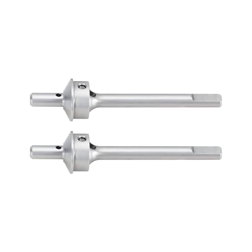 INJORA Stainless Steel Front Portal Axle Shafts for 1/18 RC Crawler Redcat Ascent-18 Upgrade - size: Front