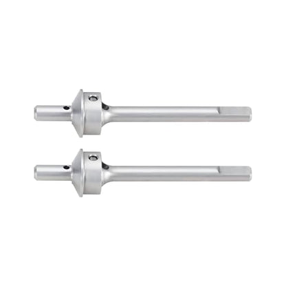 INJORA Stainless Steel Front Portal Axle Shafts for 1/18 RC Crawler Redcat Ascent-18 Upgrade - size: Front