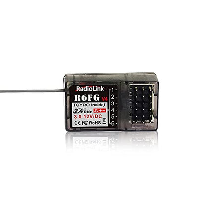 Radiolink R7FG 7 Channels Real-time Telemetry and Long Range Control Receiver R6FG for RC Crawler Truck Buggy Boat Vehicles