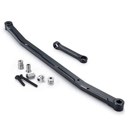 Aluminum RC Steering Links Set Steering Linkage Tie Rod for BAJAREY 1/8 LMT 4S 4WD Truck Upgrade