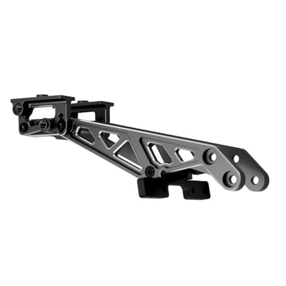 Aluminum RC Rear Wing Mount Upgrades for 1/8 Arrma Kraton V6 6S BLX EXB,Notorious 6S BLX,Replace#ARA320758 (Black) - color: Black