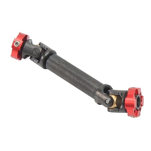 Universal Drive Shaft, Long Lasting Reliable Stainless Steel Driveshaft for 1/10 1/14 Scale RC Cars and Trucks 70-90mm, Durable Upgrade for RC Enthusiasts Off-Road Racing and Crawling
